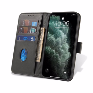 Magnetinis dėklas telefonui su atvartu ir stovu Motorola Moto G Stylus 2022 juodas