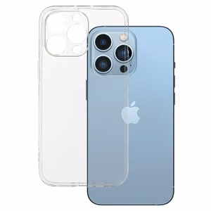 Ultra Clear 1 mm dėklas iPhone 13 Pro Max, skaidrus