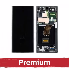 LCD ekranas suderinamas su Samsung S918 S23 Ultra su rėmeliu / Levandų / OEM