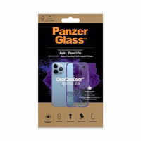 PanzerGlass ClearCase antibakterinis karinės klasės sertifikuotas dėklas telefonui iPhone 13 Pro – skaidrus violetinis