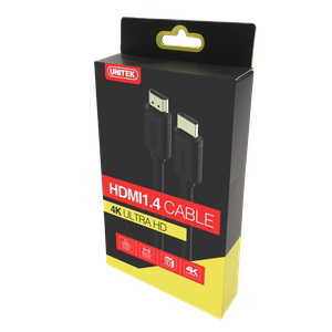 UNITEK Y-C138M HDMI laidas 2 m HDMI Type A (Standard) Juodas