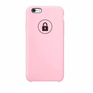 Dėklas "Silicone Case" skirtas iPhone 6 (iPhone 6S) / Light Pink / su įpakavimu