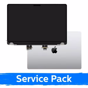 LCD Display Compatible (Full Housing) MacBook Pro M3 Pro 14 (A2992) 2023 / Silver / (Service Pack)