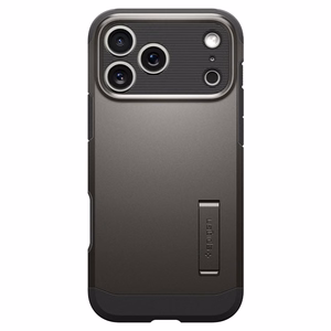 Spigen Tough Armor T MagSafe dėklas, skirtas iPhone 17 Pro Max / 18 Pro Max, grafito spalvos