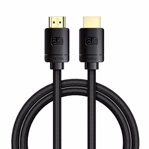 Baseus High Definition Series 8K HDMI kabelis 1m - juodas