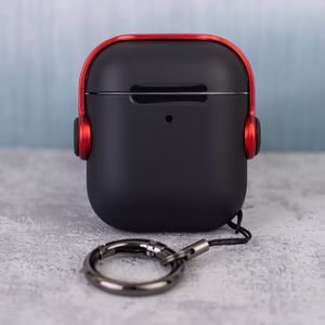 "Airpods" / "Airpods 2" ausinių dėklas raudonas