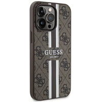 Guess GUHMP13XP4RPSW iPhone 13 Pro Max 6.7" rudas/rudas kietas dėklas 4G Printed Stripes MagSafe