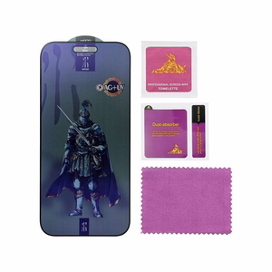 OG 6D Shuijia apsauginis stiklas – skirtas Iphone 15 Plus / 16 Plus, juodas