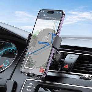 Automobilinis telefono laikiklis Borofone BH92 (air vent) juodas
