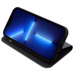 Karl Lagerfeld KLBKP14LSAKLHPG iPhone 14 Pro 6.1" knygos dėklas sidabrinis/sidabrinis Saffiano Monogram