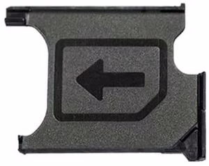 SIM kortelės laikiklis Sony L39h/C6903/Xperia Z1/D5503 Z1 Compact ORG