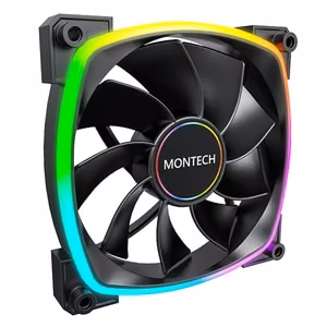 Montech korpuso ventiliatorius 140mm RX140 PWM juodas