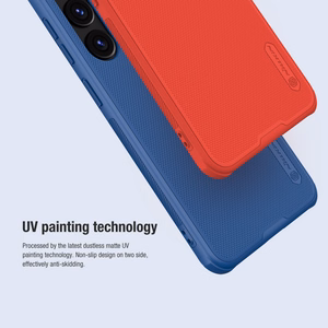 Dėklas Nillkin Super Frosted Shield Pro Samsung S921 S24 raudonas