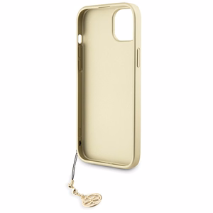 Guess 4G Charms Collection dėklas telefonui iPhone 15 Plus - pilkas