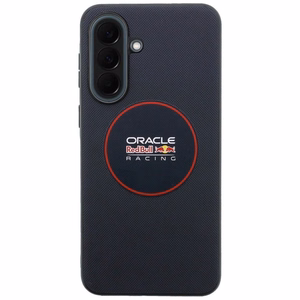 RED BULL чехол для Samsung A37 RBHCA3724PUILVR (Meshed PU Red Ring & Metal Buttons) тёмно-синий