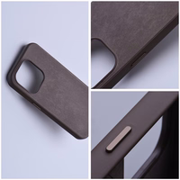 WOVEN MAG COVER dėklas suderinamas su MagSafe IPHONE 13 Pro - šviesiai rudas