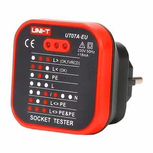 UNI-T UT07A-EU elektros lizdo testeris