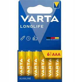VARTA alkaline battery R3 (AAA) Longlife 6 pcs