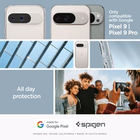 Spigen Ultra Hybrid Dėklas telefonui Google Pixel 9 / 9 Pro - permatomas
