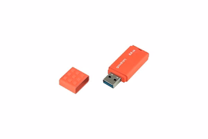 Goodram UME3-0640O0R11 USB atmintukas 64 GB USB A tipo 3.2 Gen 1 (3.1 Gen 1) Oranžinė