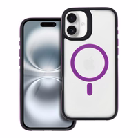Dėklas NEO telefonui IPHONE 16 Plus, suderinamas su MagSafe, violetinis