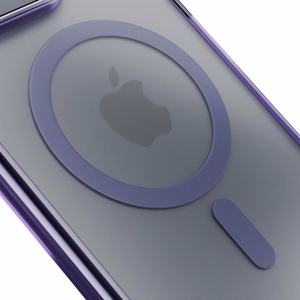 3mk Frosty MagCase dėklas telefonui skirtas iPhone 17 Air – violetinis