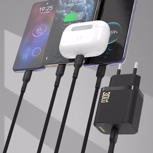 Dudao A27PCEU PD 30W GaN USB-C Wall Įkroviklis with USB-C Laidas - Baltas