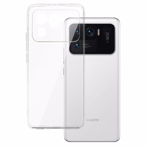 Galinis dėklas 2 mm tobulas XIAOMI MI 11 ULTRA - permatomas