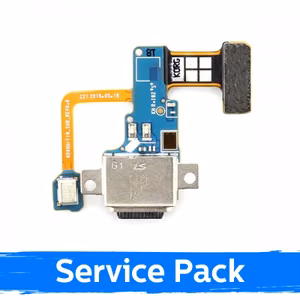 Įkrovimo jungtis suderinama su Samsung N960 Note 9 su flex / Plata (Service Pack)