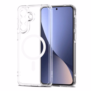 "Tech-Protect FlexAir" hibridinis "MagSafe" dėklas "Samsung Galaxy A57 5G" - skaidrus