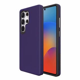 Dėklas Perfectionists Triangle Case Samsung S918 S23 Ultra 5G violetinis