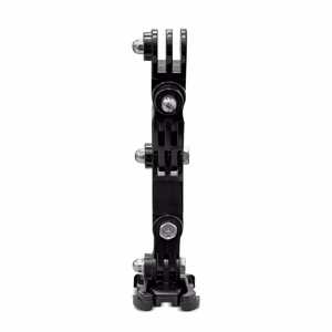 GoPro šalmo tvirtinimo priedų rinkinys GoPro, DJI, Insta360, SJCam, Eken veiksmo kameroms (GoPro Cycling Helmet Chin Holder)