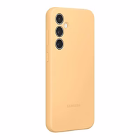 Samsung silikoninis dėklas Galaxy S23 FE oranžinis