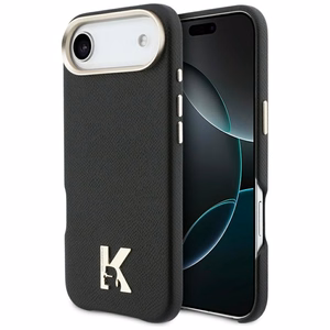 "Karl Lagerfeld Karl Head" logotipas "MagSafe" dėklas "iPhone Air" - juodas