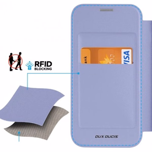 Dėklas Dux Ducis Skin X Pro skirtas Samsung A155 A15 4G / A156 A15 5G violetinis