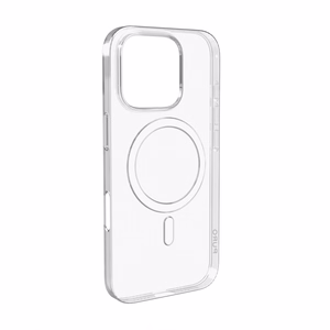 Puro 03 Mag Magnetinis silikoninis dėklas telefonui iPhone 16 Pro - permatomas
