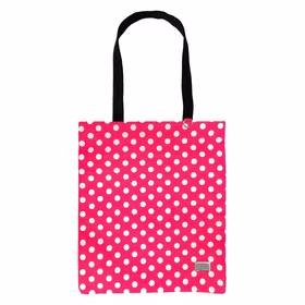 Pirkinių krepšys Wonder raštas 2 rožinė su taškeliais