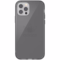 Adidas OR Apsauginis skaidrus dėklas iPhone 12 / iPhone 12 Pro - juodas