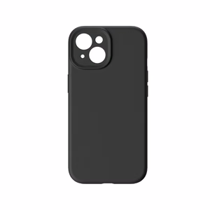 Case for iPhone 15 Forcell F-Protect Rubber Premium compatible with MagSafe black