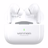 Vention Echo Lite E11 Laisvų rankų įranga True Wireless Stereo (TWS) „Open-ear“ Skambučiai / muzika C tipo USB Bluetooth Balta