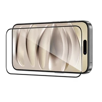 Benks Apsauginis stiklas Glass Warrior HD iPhone 16 Pro - juodas