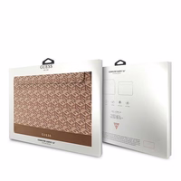 Guess GCube Stripes dėklas 16" nešiojamam kompiuteriui - rudas