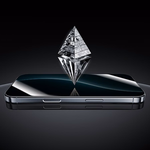 Benks Apsauginis stiklas Glass Warrior Privatumo aizsardzība skirta iPhone 17 Pro - juodas