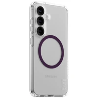 CARE by PanzerGlass Flagship Urban Combat Purple QI dėklas Samsung Galaxy S25 - skaidrus
