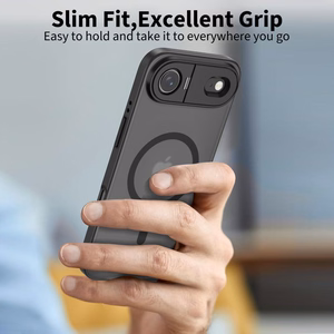 Tech-Protect MagStand MagSafe dėklas telefonui iPhone 17 Air - matinė juoda