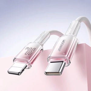 USB laidas Joyroom S-A42 baltas Type-C / Lightning 120cm (iki 60W)