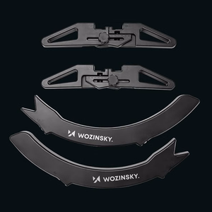 Wozinsky WSR-02 stabilus dviračio stovas ratui, juodas