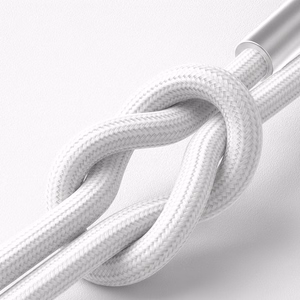 3mk Hyper Cable N-SERIES USB-C / USB-C 1m 20V/5A 100W laidas - baltas