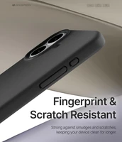 Dėklas Mercury Pure Magsafe Silicon Case Apple iPhone 17 raudonas