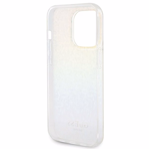 Guess IML Faceted Mirror Disco Iridescent dėklas telefonui iPhone 14 Pro Max – įvairiaspalvis